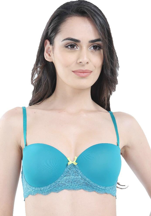 Candour London Wired Padded Balconette Bra