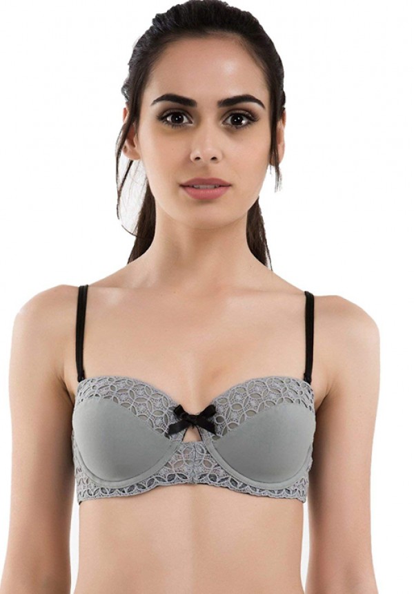 Buy Candour Nylon Molded Padded Wired B205 Bra at