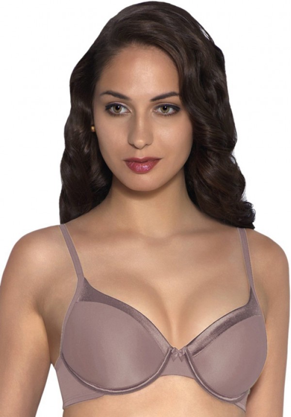 Buy Amante floral romance full cover bra online--Maroon