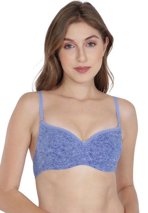 Buy Jockey Teal Non-wired Padded Bra - Style Number - 1723 online