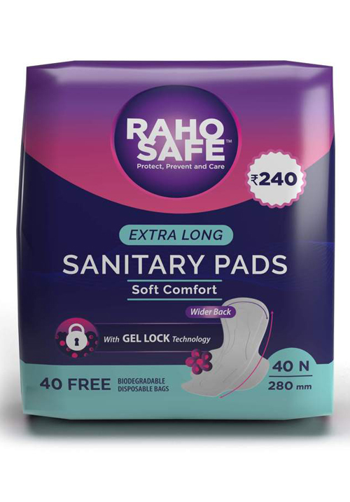 Sanitary Pads - Extra Long 280mm (Pack Of 40)